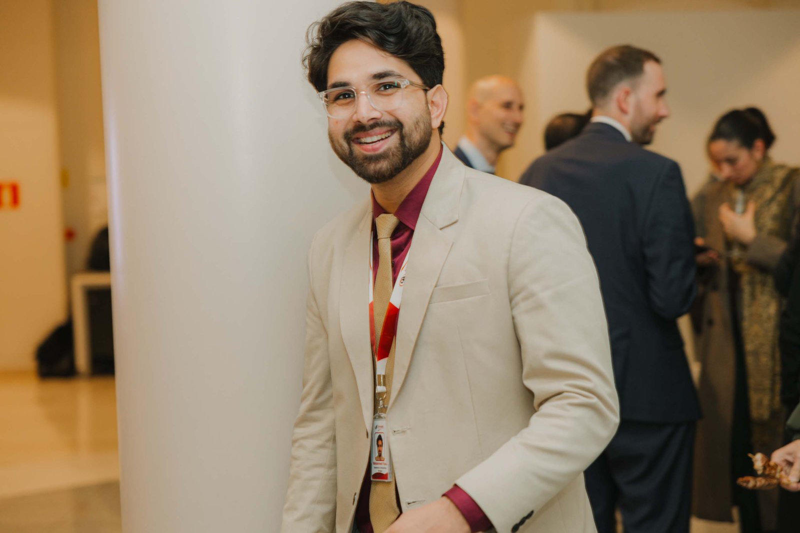 Networking at the event