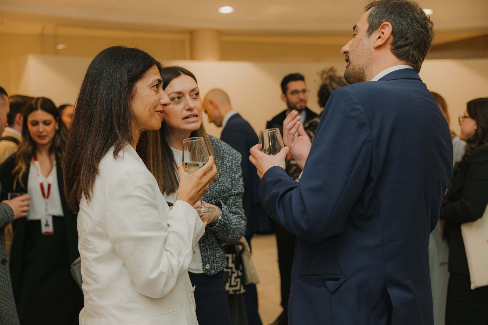 Networking at the event